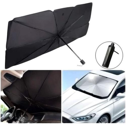 Pare-Soleil Parapluie Voiture, Rideau Pliable Universel de Pare-Brise  Rayons Anti-UV pour Camion de Voiture SUV - 57x 31 G