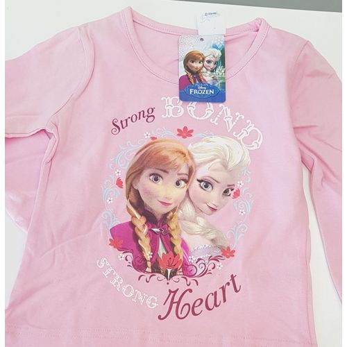 Vetements Enfants / Tee-Shirt Manches Longues/ Reine Des Neiges / Frozen / Disney / Taille 2 Ans/ 100% Coton / Lavage 40 Degres / Neuf Etiquette
