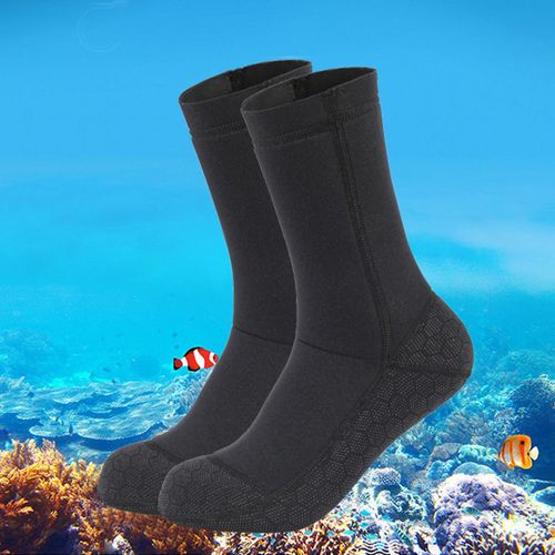 Chaussettes De Plongée En Néoprène 3mm, Chaussures D'eau, Bottes De Plage Antidérapantes, Garde Au Chaud, Apnée, Surf, Pour Adultes