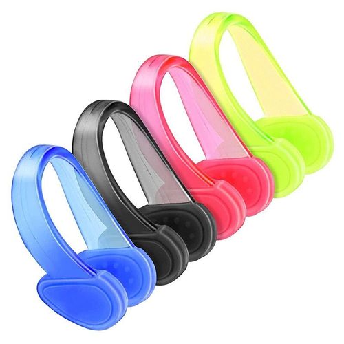 Pince-Nez Étanche En Silicone Pour Enfants, Protège-Nez Pour La Natation, Pour Adultes, Protection Pour L'entraînement, New-4pcs