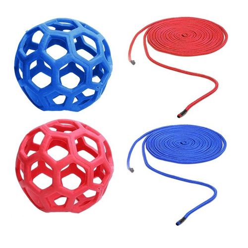 Lot De 2 Boules De Friandises Pour Cheval, Jouet D'alimentation Suspendu Pour L'alimentation Des Moutons, Cheval, Anti-Stress