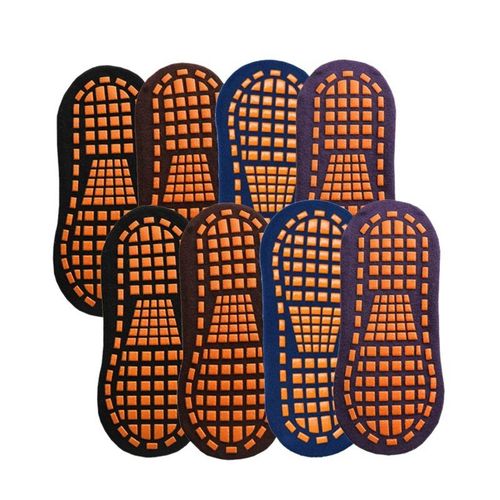 Chaussettes Antidérapantes Pour Trampoline, 8 Paires, Intérieur, Silicone, Caoutchouc, Coton, Entraînement, Athlétisme, Nouveau