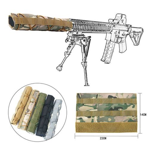 Housse De Protection Pour Airsoft, Silencieux, Équipement De L'armée, Pistolet De Sniper, Accessoires De Chasse