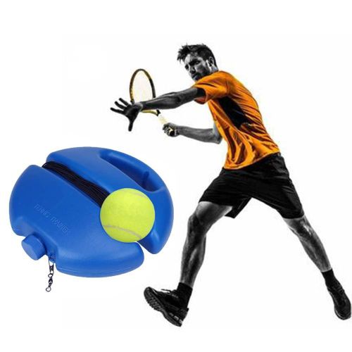 Entraîneur De Tennis Avec Balle, Outil D'entraînement De Tennis Simple, Auto-Apprentissage, Balle De Rebond, Plinthe, Exercice Sportif, Dispositif D'évaporation, Livraison Gratuite