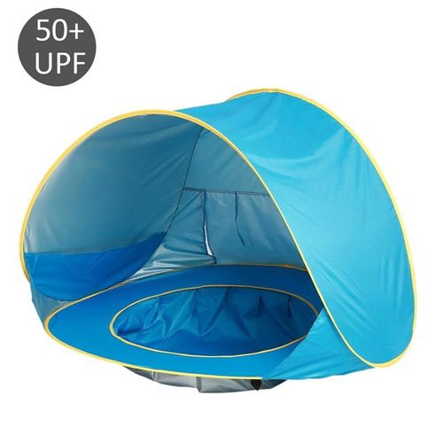 Tente De Plage Pour Bébé, Ombrage Pop-Up Portable, Piscine, Protection Uv, Abri Solaire, Tente D'été Pour Camping En Plein Air, Accessoire Pare-Soleil