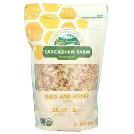 Cascadian Farm, Granola Biologique À L'avoine Et Au Miel, 311 G