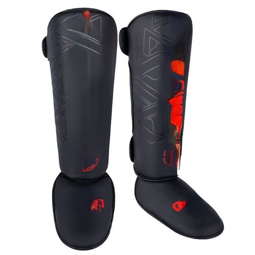 Leggings De Boxe En Cuir Pu De Haute Qualité, Protège-Chevilles Muay Thai, Jambières D'entraînement, Coussinets Légers