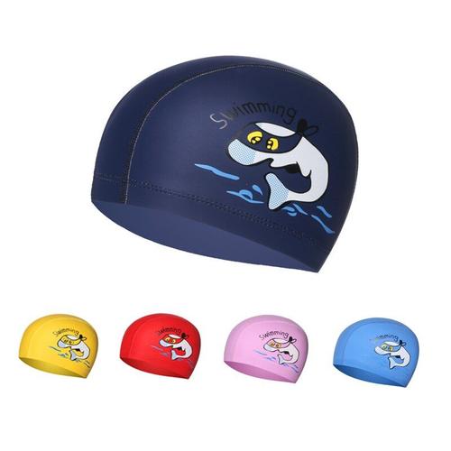 Bonnet De Bain Imperméable Coloré Pour Enfants, Protection Des Oreilles, Pour Garçons Et Filles