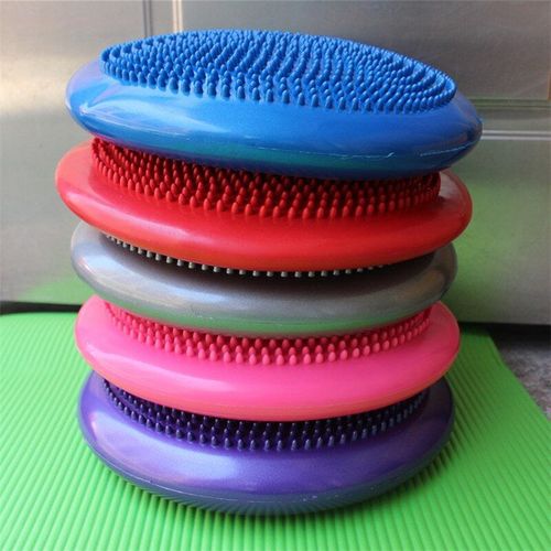 Tapis Plat Épais De Yoga, Tapis D'équilibre, Siège De Massage, Équipement D'entraînement