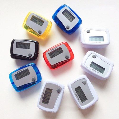 Mini Podomètre Numérique Lcd Portable, Compteur De Pas Pour Le Sport, La Marche, La Course