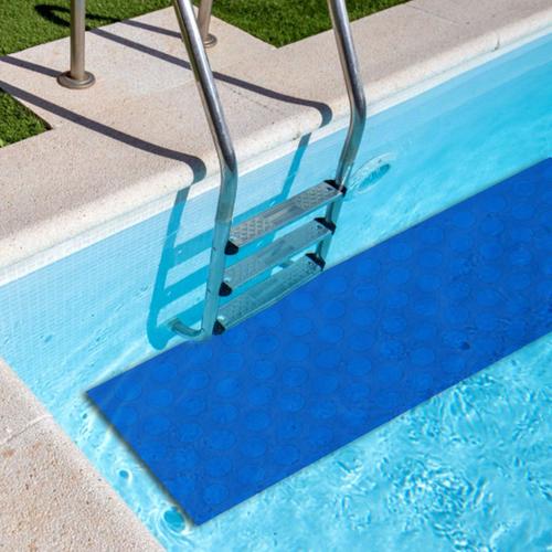 Tapis antidérapant pour échelle de piscine, Surface inégale, protection des escaliers, doublure en caoutchouc pour grand coussin de sécurité