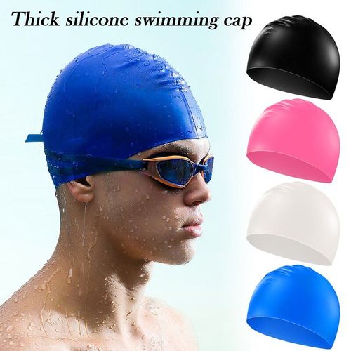 Casquette De Natation En Silicone Pour Adultes, Imperméable, Piscine D'été, Élastique, Protection Des Oreilles, Cheveux Longs, Colorée, 2022
