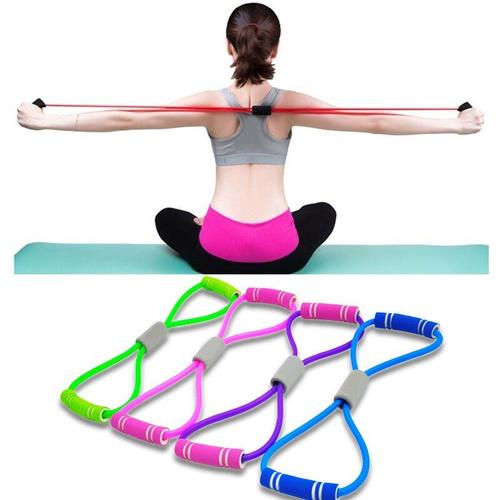 8 Cordes Élastiques De Résistance En Caoutchouc Pour L'entraînement Physique Yoga Exercice Physique Extenseur De Poitrine Entraînement Musculaire