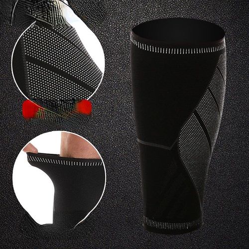 Genouillères De Protection Unisexe, 1 Pièce,Attelles De Compression Pour Course Et Athlétisme, Manches Pour Jambe, Mollet, Tibia Et Coude,