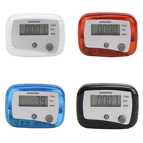 Podomètre De Marche Multifonctionnel Lcd, Compteur De Calories Et De Kilomètres, Clip Numérique De Poche, Mini Accessoire De Course