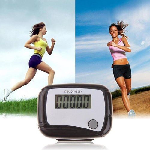 Podomètre Lcd Multifonctionnel, Podomètre, Sac De Calories, Marche, Kilomètres En Plein Air, Ceinture Numérique, Mini Accessoires