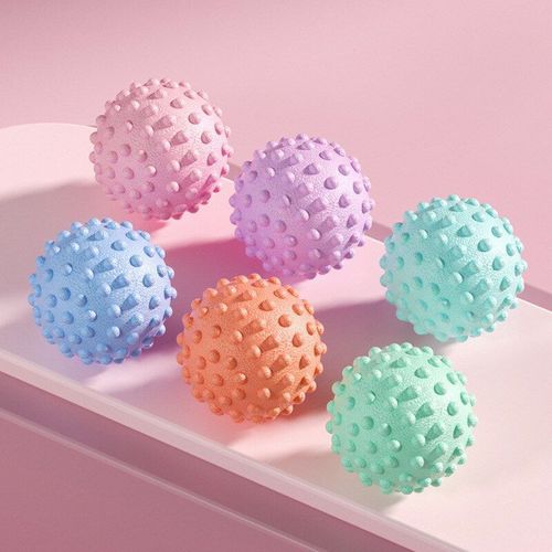 Balle De Massage Unisexe, 4 Couleurs, Déclencheur, Sport, Fitness, Soulagement De La Douleur Des Pieds Et Des Mains, Relaxant Musculaire