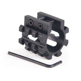 Rail D'anneau Tactique De 25.4mm Pour Montage Picatinny À 12/5 Positions, Rail De Tube 500 Mossberg, Lampes De Poche, Lasers, Pince De Tube