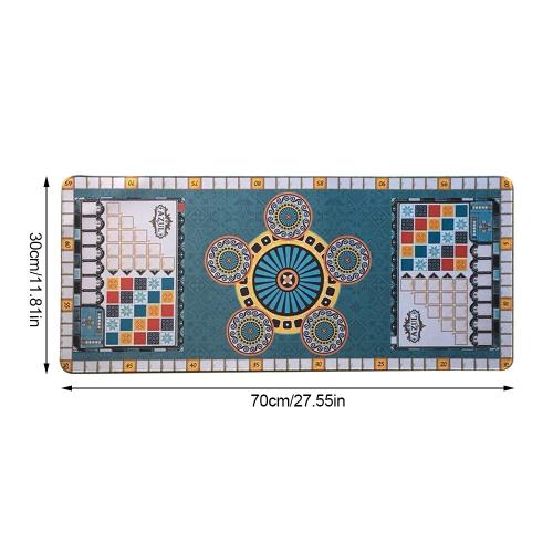 Tapis De Jeu De Cartes De Poker Azuling, Coussin En Caoutchouc Lisse, Propre Et Sûr Pour Jeu De Société Azuling