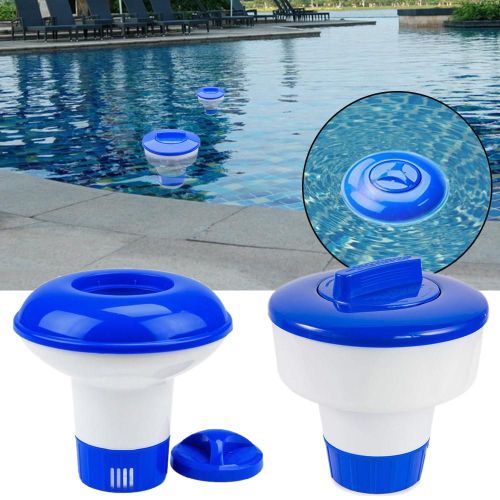 Distributeur automatique de chlore pour piscine 8/5 pouces, filtre flottant de nettoyage pour piscine, thermomètre