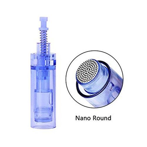 Cartouche Micro-Aiguille Ronde Professionnelle, 50 Pièces, Micro-Aiguille Pour Stylo Derma Électrique, Aiguilles De Tatouage 