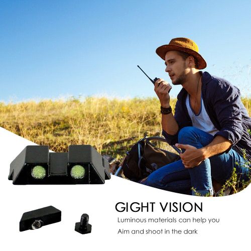 Arme De Poing De Chasse Tactique, Point Vert Lumineux Pour Glock 17/19/22/23/24/26/27/33/34/35, Utilisation De Jour Et De Nuit