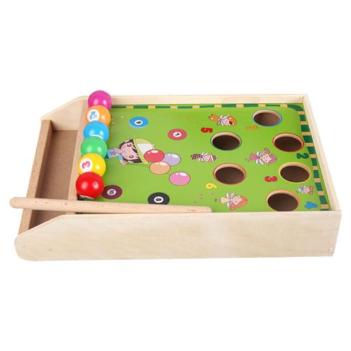 Jeu De Billard En Bois, De Table, Amusant, Interactif Parent-Enfant