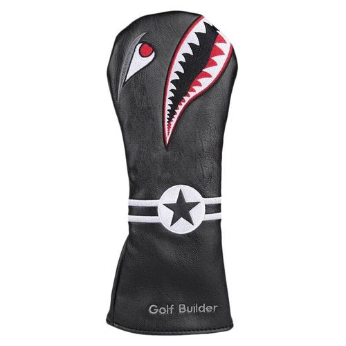 Couvre-Chef Shark Pour Club De Golf, Pour Conducteur, Féerique, En Bois, Hybride, Lame De Maillet, Putter, Couvre-Chef De Protection Pour Clubs De Golf