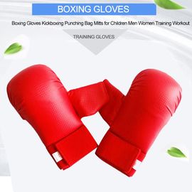 Gants De Boxe Unisexe Pour Enfants, ?quipement De Combat Sanda, En Pu Respirant