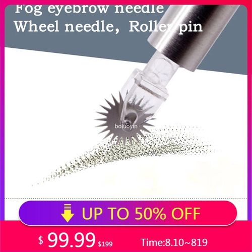 Aiguilles De Tatouage Pour Sourcils, Rouleau De Microblading, Couleur Facile, Maquillage Permanent, Brouillard, Ombrage, 100 Pièces 