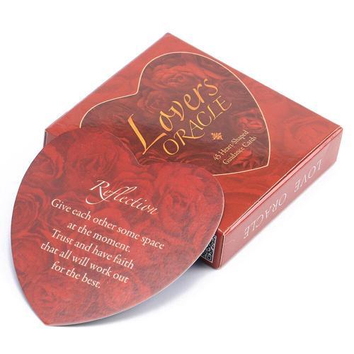 Jeu De Société Anglais Complet En Forme De C¿Ur, Cartes De Tarot Deck Love Oraces, Divertissement Interactif, Pour Couple Amoureux