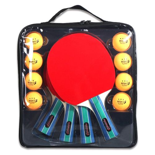 Ensemble De Balles De Tennis De Table Et De Battes, De Qualité, Avec 8 Pièces, Trois Étoiles