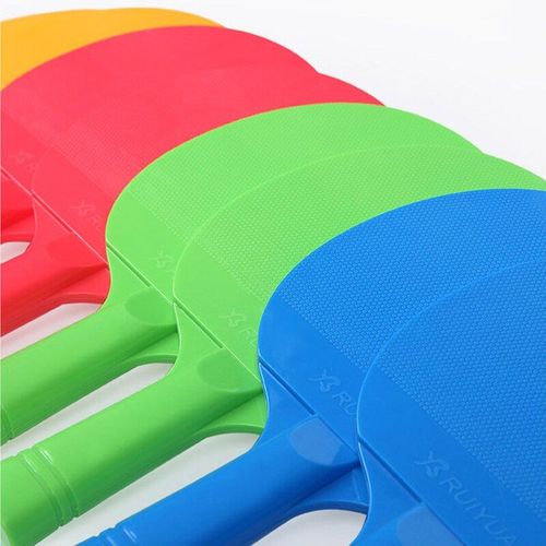 Raquette En Plastique Antidérapante, Poignée Antidérapante, Tennis De Table, Battes D'entraînement Pour Enfants, Famille, Amis