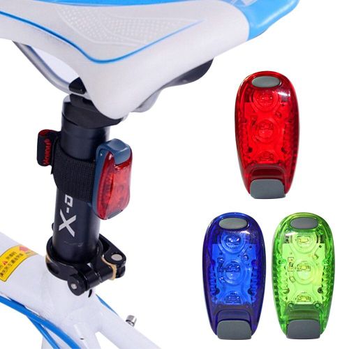 Feu De Bicyclette Étanche Avant Arrière, Lampe D'avertissement De Sécurité Pour Vélo, Course, Sport, Nuit