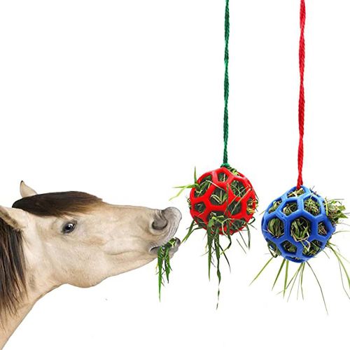 Boule D'alimentation Pour Cheval, Jouet D'alimentation Polyvalent Pour Cheval, Stable, Repose-Remorque