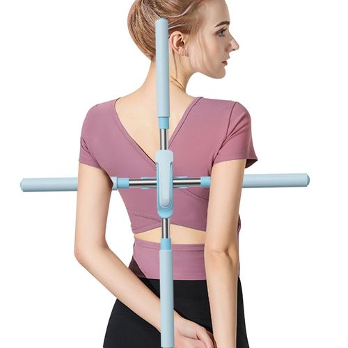 Bâtonnets De Yoga Pour Adultes Et Enfants, Outil D'étirement, De Conception Rétractable, Correcteurs De Posture, Bâtons D'exercice