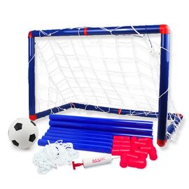 Ensemble De But De Football Pour Enfants, Avec Filet Et Pompe, Pour Jeu De Sport D'intérieur Et D'extérieur Dans La Cour