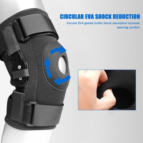 1 Pièce, Support De Rotule Réglable, Attelle De Genou, Manchon Enveloppant, Stabilisateur De Sport, Course À Pied, Taille M/L/Xl/Xxl