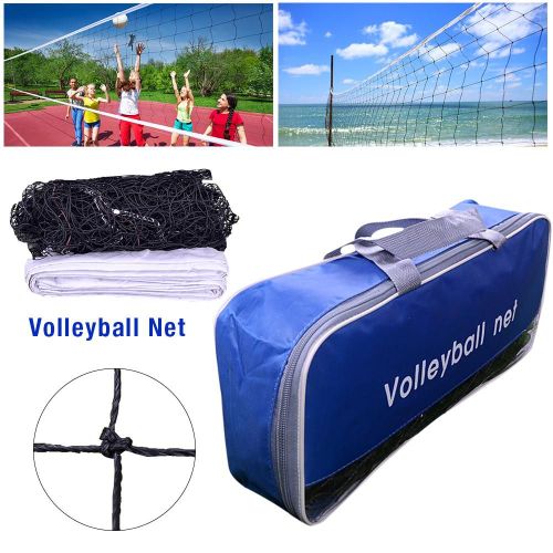 Filet De Volley-Ball Pour Entraînement, Filet De Remplacement Pour Sports D'intérieur Et D'extérieur, Accessoires De Plage