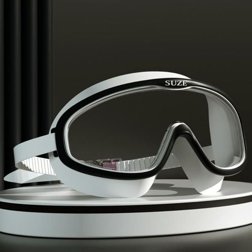 Masque De Natation Pour Hommes Et Femmes, Lunettes Pour Adultes, Étanche, De Plongée, Uv, Anti-Buée, Ajustable, Accessoire De Natation