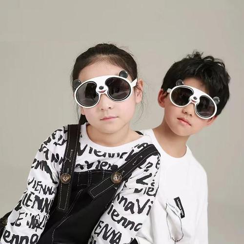 Lunettes De Soleil Pour Enfants, Monture En Forme D'ours, Lunettes De Soleil Pour Enfants, Design De Dessin Animé, Adorables, Équipement De Cyclisme