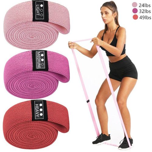 Ceinture De Résistance Pour L'entraînement Physique Et Le Yoga, 3, Pièces/Ensemble