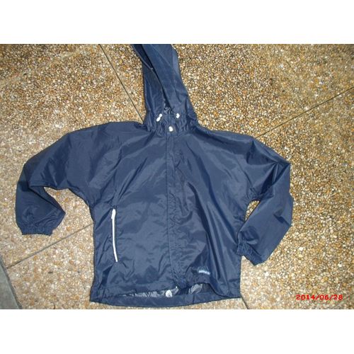Blouson Imperméable Adidas Bleu Marine 8 Ans