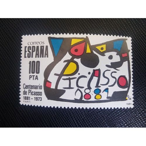 Timbre Espagne Yt 2237 Hommage À Picasso 1981 ( 120806 )