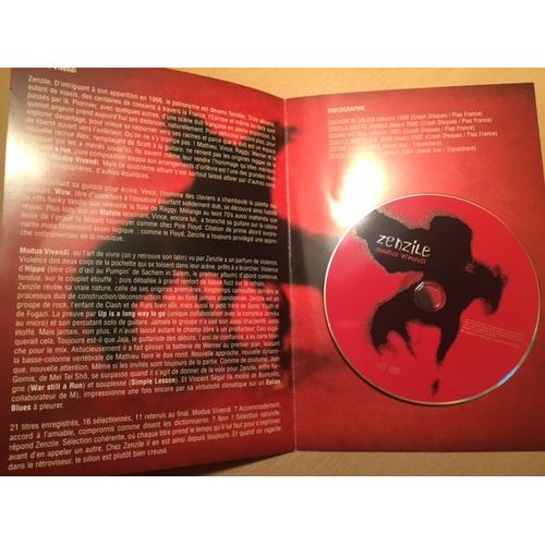 Zenzile - Modus Vivendi 12 Track Promo French Press Pack