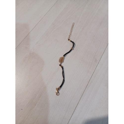 Bracelet Plume Doré