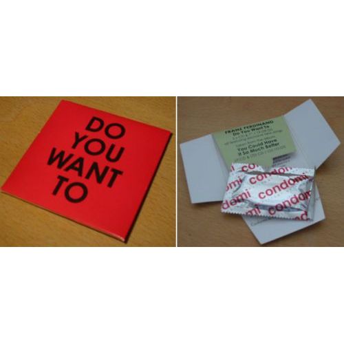 Franz Ferdinand - Do You Want To Uk Promo Condom Pack
