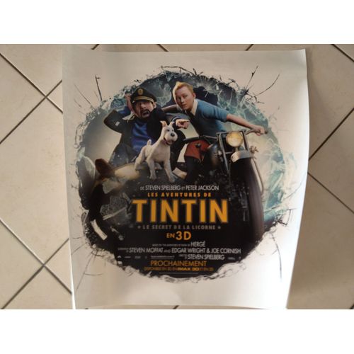 Tintin - Sticker 50x50cm