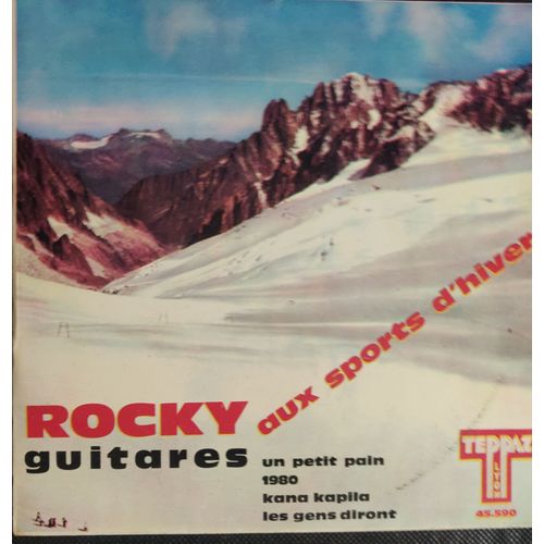 Rocky Guitares - Aux Sports D'hiver # Vinyle, Ep, France 1961, Rock'n'roll #