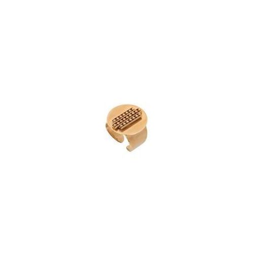 Satellite - Bague Large Ajustable Raffinée Métal - Doré - Jaune